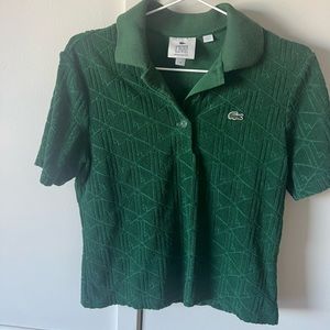 Lacoste live - Terry cloth polo shirt - green - size 4